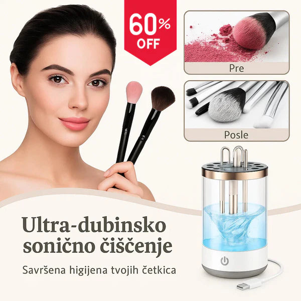 Automatsko pranje četkica za šminku