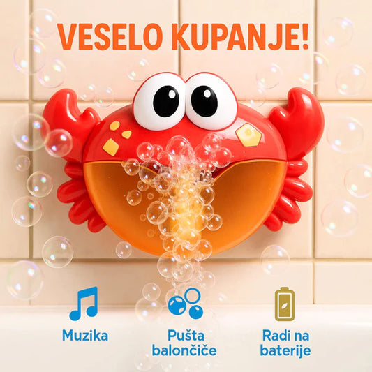 Muzička penušava kraba za kadu